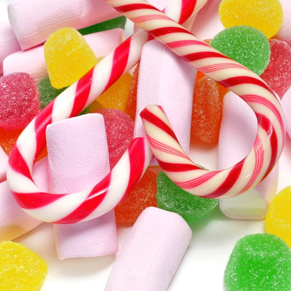 Weihnachtsbonbons — Stockfoto