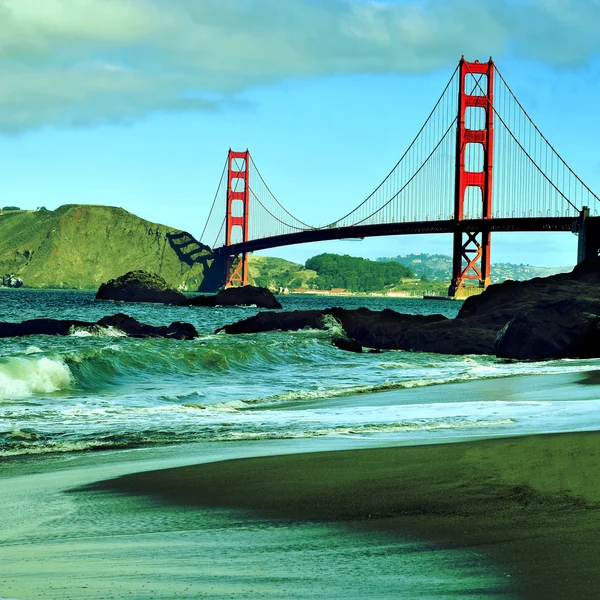 Golden Gate Bridge, San Francisco, Estados Unidos — Foto de Stock