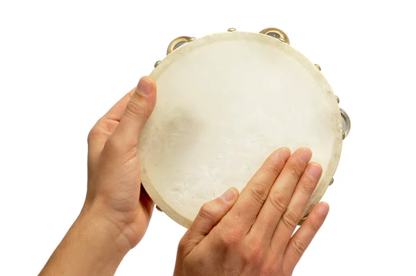 Pandereta, spanish tambourine — Stock Photo, Image