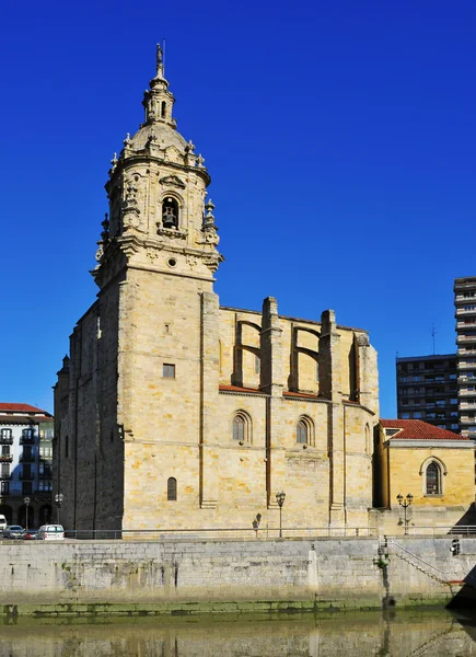 San anton kyrka i bilbao, Spanien — Stockfoto