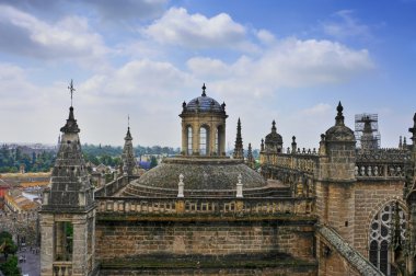 Seville, İspanya bir See saint mary Katedrali