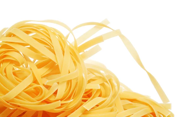 Ungekochte Tagliatelle — Stockfoto