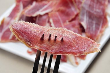 Serrano jambonu tapas