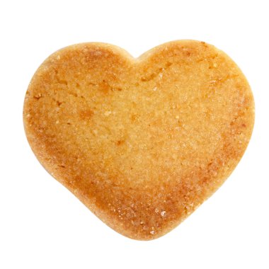 kalp şeklinde kurabiye bisküvi