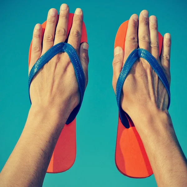 Flipflops — Stockfoto