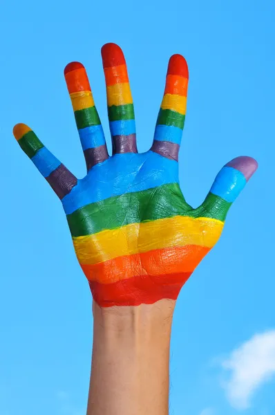 Homo hand — Stockfoto