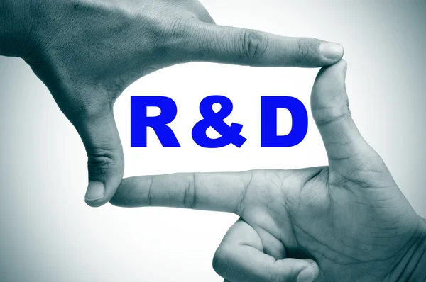 RnD, дослідження та розробки — стокове фото