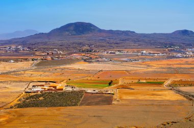 La oliva şehir ve la arena volkan fuerteventura, Kanarya Adaları