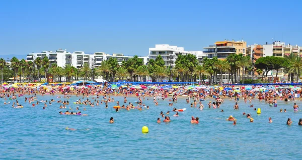 Pláž Llevant, salou, Španělsko — Stock fotografie