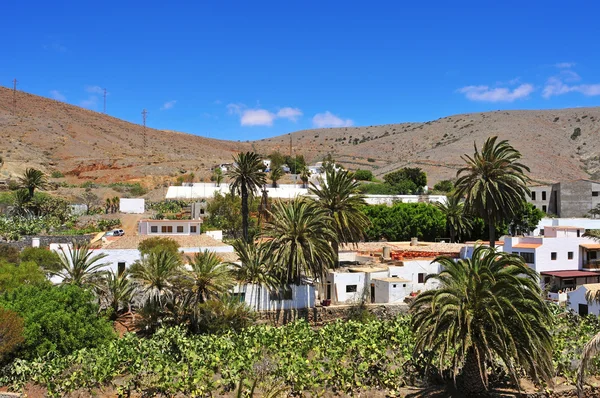 Weergave van betancuria fuerteventura, Canarische eilanden, Spanje — Stockfoto