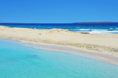 ses illetes beach formentera, Balear Adaları, İspanya