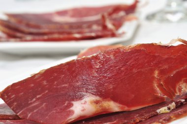 Serrano jambonu tapas
