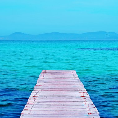 ses illetes beach formentera, Balear Adaları, İspanya