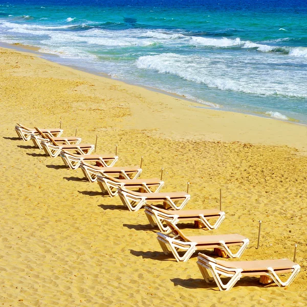 Ses stranden Illetas i formentera, Balearerna, Spanien — Stockfoto