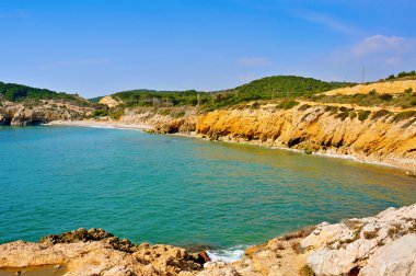 ev mort beach Sitges, İspanya