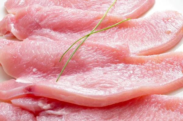 Rohes Putenfleisch — Stockfoto