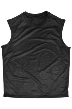 solunabilir polyester kolsuz tişört spor