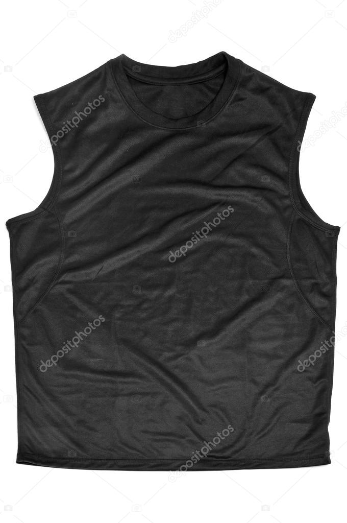 breathable polyester sports sleeveless T-shirt