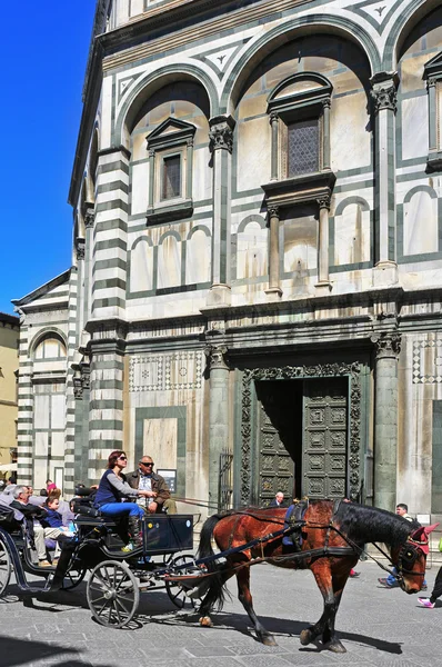 Battistero di san giovanni i Florens, Italien — Stockfoto