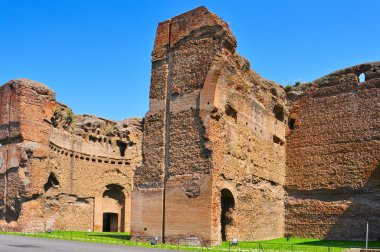 Roma, İtalya caracalla hamamları
