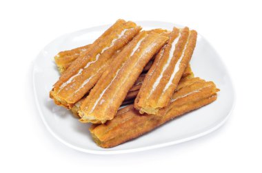 porras, kalın churro İspanya tipik