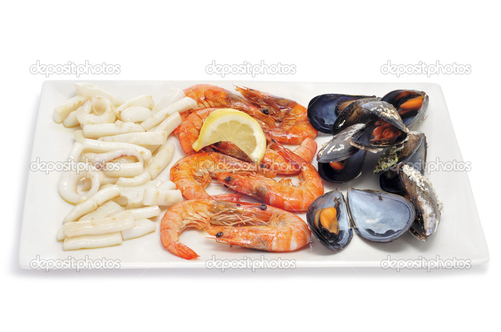 mariscada, typical spansih cooked seafood