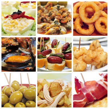 İspanyolca tapas kolaj