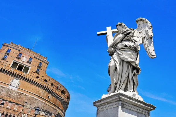 Castel sant angelo en roma, italia — Foto de Stock
