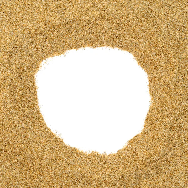 Sand frame — Stock Photo, Image