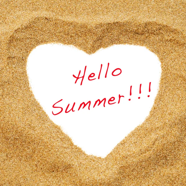 Olá verão — Fotografia de Stock