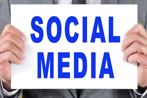 Sociale media — Stockfoto