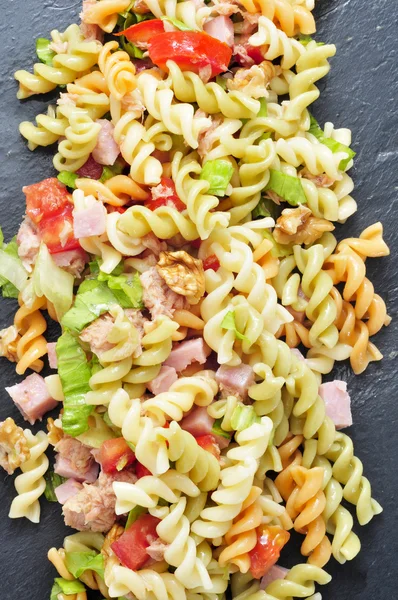 Pastasalat – stockfoto