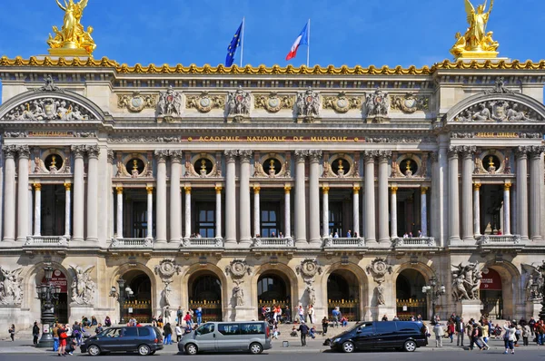 Opery garnier w Paryżu, Francja — Zdjęcie stockowe