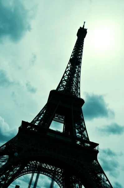 The Eiffel Tower in Paris, France — Stock Photo, Image