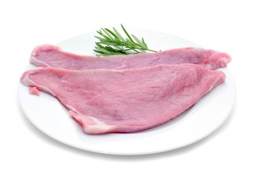 raw veal fillets clipart