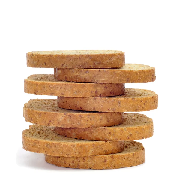 Whole wheat rusks — Stock Photo, Image