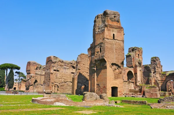 Terme di Caracalla a Roma, Italia — Foto Stock