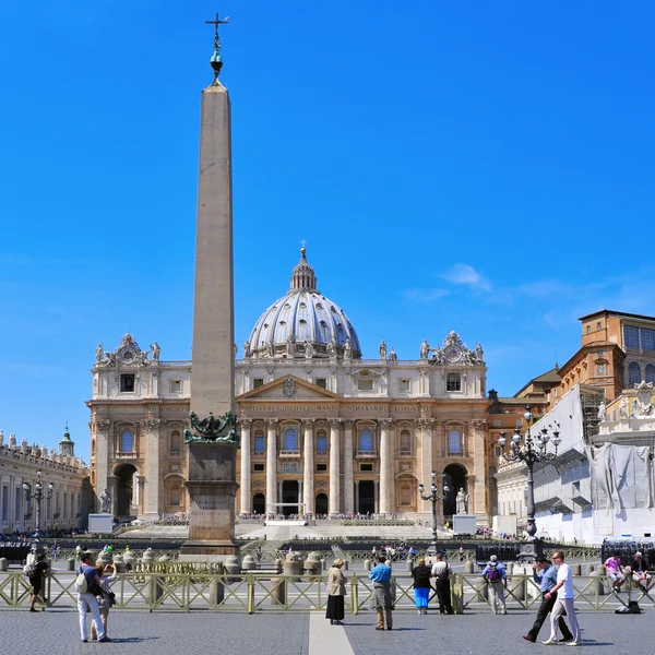 Peterskirken i Vatikanstaten, Italien - Stock-foto