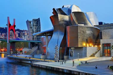 Bilbao, İspanya 'daki Guggenheim Müzesi