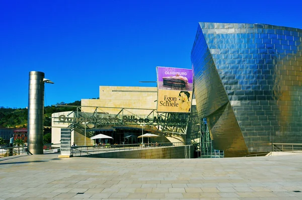 Museu Guggenheim em Bilbau, Espanha — Fotografia de Stock