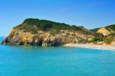 ev mort beach Sitges, İspanya
