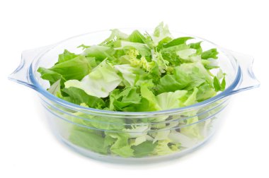 mesclun, karışık salata karışımı yaprakları