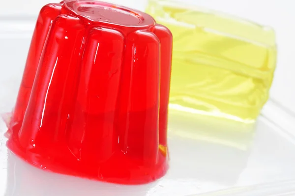 Gelatin desserter — Stockfoto