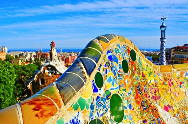 Park Guell in Barcelona, Spain — Stock Photo, Image