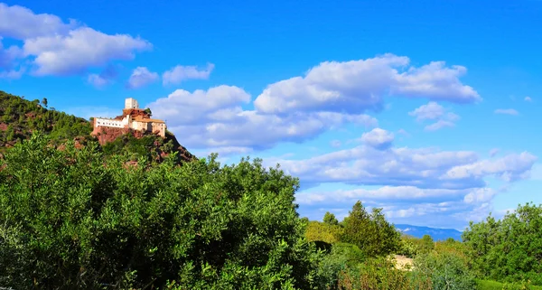 Sanktuarium mare de deu de la roca, w mont-roig del camp, Hiszpania — Zdjęcie stockowe