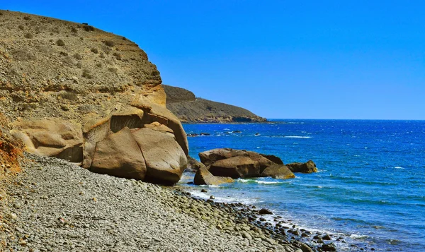 Lomo galeon plaża na wyspie gran canaria, Hiszpania — Zdjęcie stockowe