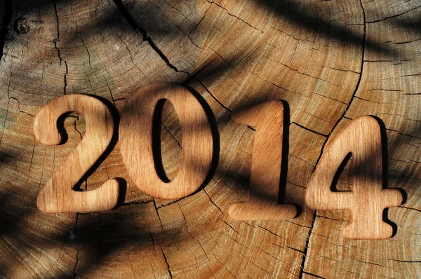 2014, as the new year — Stock Photo, Image