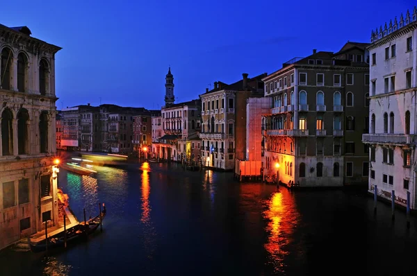 Het Canal Grande in Venetië, Italië — Stockfoto