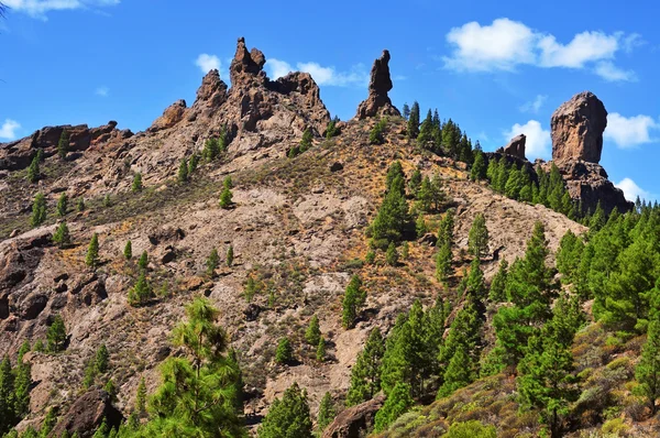 Roque nublo auf gran canaria, spanien — Stockfoto