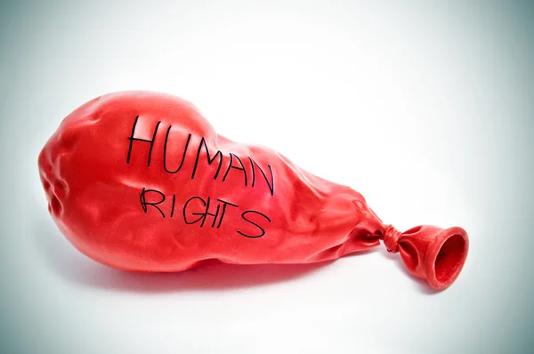 人权 — 图库照片